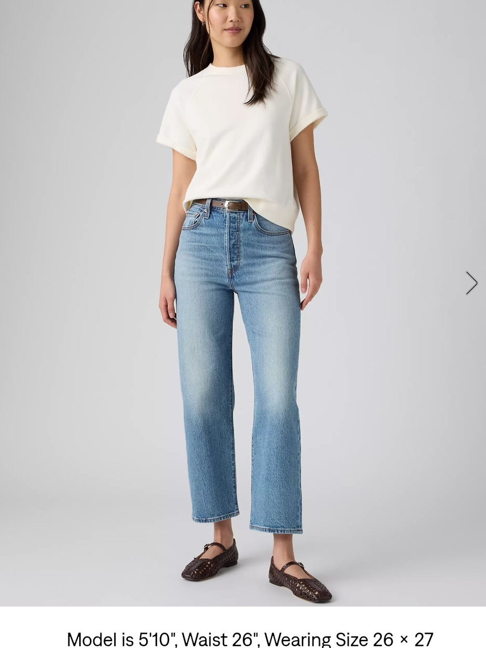 Levi's Ribcage Straight